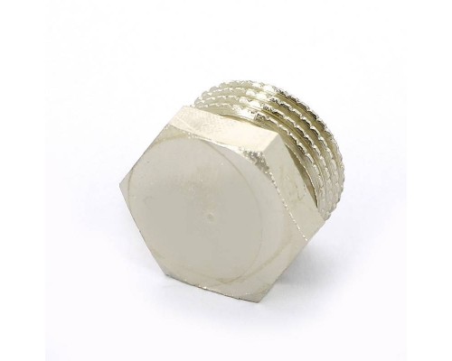 Заглушка Н никелированная TIEMME 1/2"