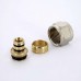 Соединитель обжим-В Uni-Fitt 16 (2.2) х 3/4" EK, для полиэтиленовых труб