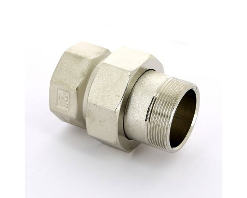 Разъемное соединение НВ с прокладкой O-ring никелированное TIEMME 2"