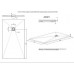 Allen Brau Priority Душевой поддон 160x90x3h см, цвет: белый 8.31011-21