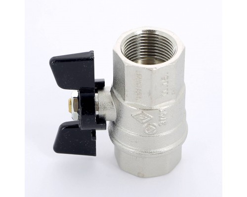 Кран шаровой ВВ NEVADA бабочка BUGATTI 3/4"