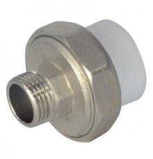 Муфта PP-R бел комб разъем Дн32х3/4" НР РосТурПласт 10647