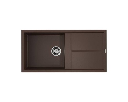 Omoikiri Sumi 100-DC Кухонная мойка Tetogranit 100x50 см, цвет: темный шоколад 4993658