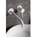 Boheme Uno Смеситель для раковины из стены, цвет: matt white 465-MW
