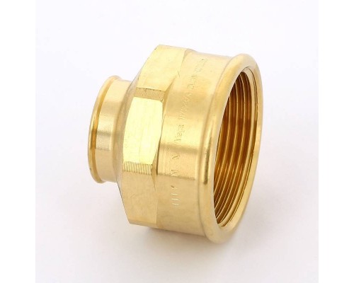 Муфта ВВ бронза Viega 1"1/2х3/4" Муфта ВВ бронза Viega 1"1/2х3/4"