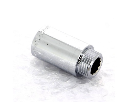 Удлинитель НВ хромированный TIEMME 1/2"х40мм