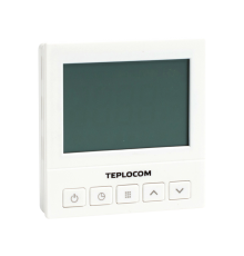 Термостат комнатный Teplocom TS-Prog-220/3A, проводной, прогр., реле 250В, 3А