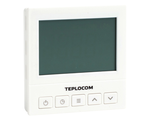 Термостат комнатный Teplocom TS-Prog-220/3A, проводной, прогр., реле 250В, 3А