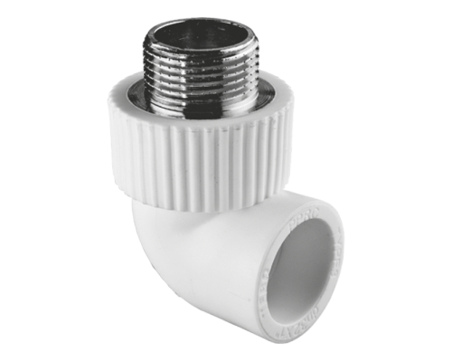 Угольник TEBO PP-R комб. 20х1/2" НР