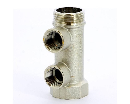 Коллектор НВ 1" никелированный ITAP 2 выхода 1/2"В 38мм