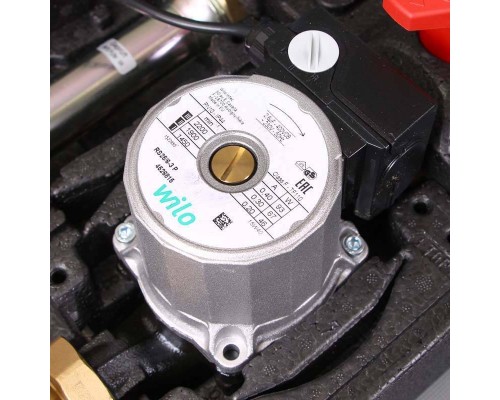 Насосный модуль PAS25 WATTS Ind KH с насосом Wilo RS 25/6-3 кранами до и после насоса высокотемпературный