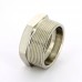 Футорка НВ никелированная TIEMME 2"x1"1/4