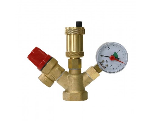 Группа безопасности котла 1" 3 bar ZOTA мини