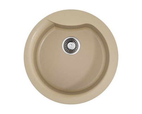 Omoikiri Yasugata 48R-CH Кухонная мойка Tetogranit 48,5x48,5 см, цвет: шампань 4993241