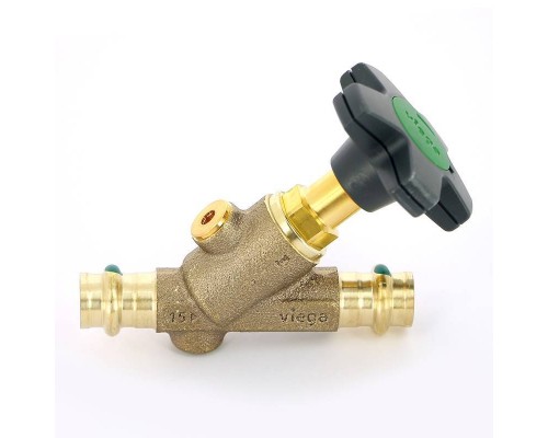 Вентиль Easytop пресс c SC-Contur VIEGA 15 пресс 15 Вентиль Easytop пресс c SC-Contur VIEGA 15 пресс 15
