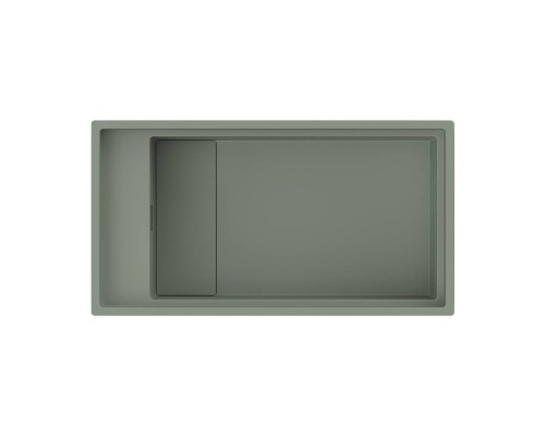 Omoikiri Kinaru Pro 86-U/I-WG Кухонная мойка Artceramic 86x46 см, цвет: wind green 4993202