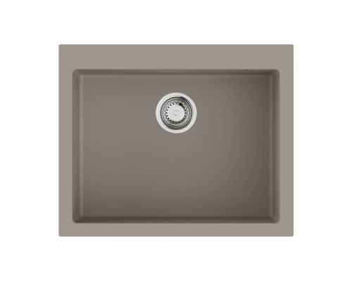 Omoikiri Bosen 57A-GR Кухонная мойка Artceramic 57x50 см, цвет: leningrad grey 4993819