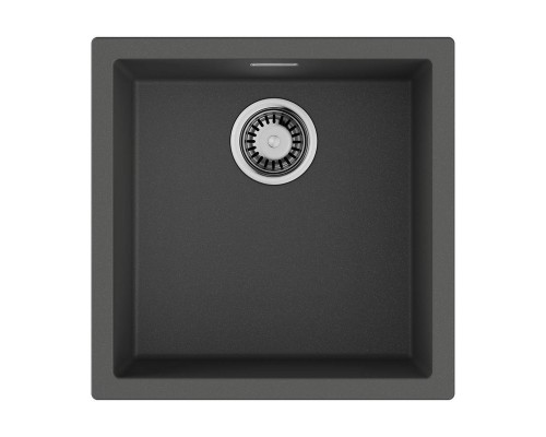 Omoikiri Yamakawa 45T-U/I-PL Кухонная мойка Tetogranit 45,6x45,6 см, цвет: платина 4993312
