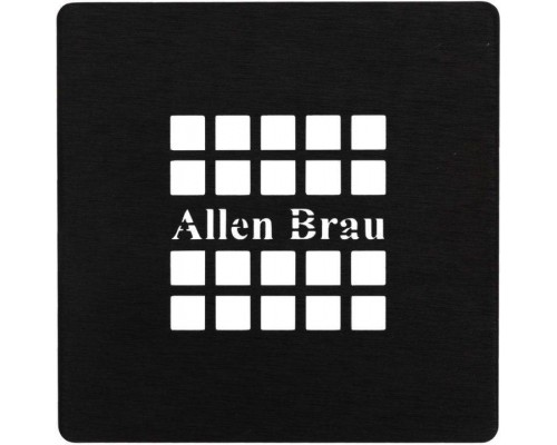 Allen Brau Priority Накладка для сифона 12,7x12,7 см, цвет: черный 8.310N1-BBA