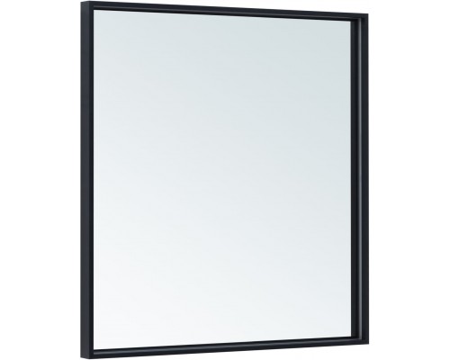 Allen Brau Liberty Зеркало подвесное прямоугольное с подсветкой 80x85 см, цвет: черный 1.330014.BB Allen Brau Liberty Зеркало подвесное прямоугольное с подсветкой 80x85 см, цвет: черный 1.330014.BB