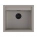 Omoikiri Sintesi 57-GR Кухонная мойка Artceramic 57x50 см, цвет: leningrad grey 4997144