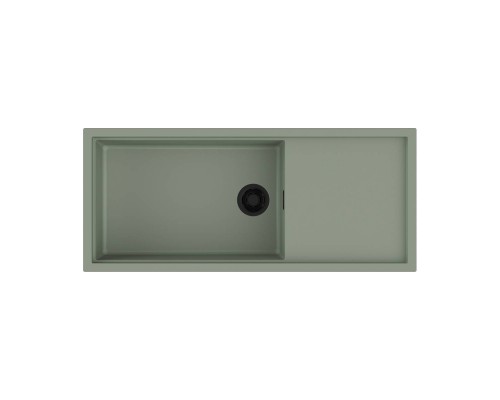 Omoikiri Sintesi 116-WG Кухонная мойка Artceramic 116x50 см, цвет: wind green 4997123