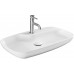 Allen Brau Liberty Раковина чаша 70x43x9h см с 1 отверстием, цвет: белый 4.32011.20