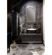 Armadi Art Vallessi Avantgarde Тумба подвесная 100х46х38h см, цвет: черный/хром 843-100-BCR