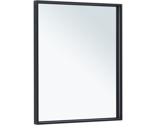 Allen Brau Liberty Зеркало подвесное прямоугольное с подсветкой 70x85 см, цвет: черный 1.330013.BB Allen Brau Liberty Зеркало подвесное прямоугольное с подсветкой 70x85 см, цвет: черный 1.330013.BB