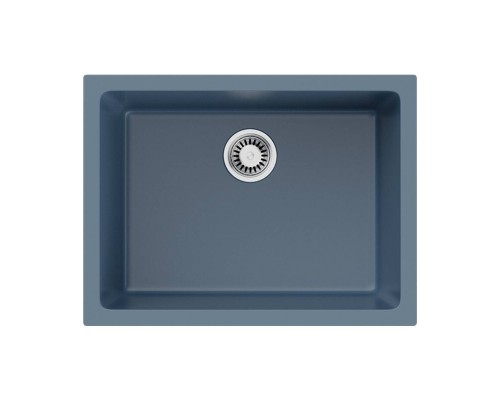 Omoikiri Okinoshima 61-U/I-SB Кухонная мойка Natceramic 61x46 см, цвет: smoky blue 4997065
