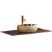 Armadi Art Neoart Столешница 101х52х8h см, цвет: dark brown 853-100-DB