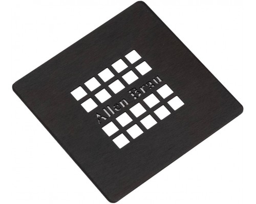 Allen Brau Priority Накладка для сифона 12,7x12,7 см, цвет: черный 8.310N1-BBA