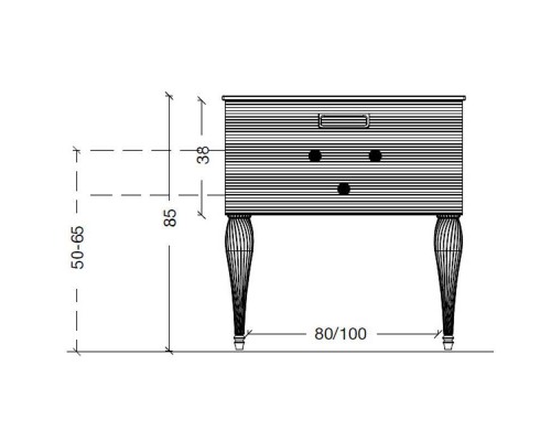 Armadi Art Vallessi Avantgarde Тумба подвесная 80х46х38h см, цвет: белый/хром 842-080-WCR Armadi Art Vallessi Avantgarde Тумба подвесная 80х46х38h см, цвет: белый/хром 842-080-WCR