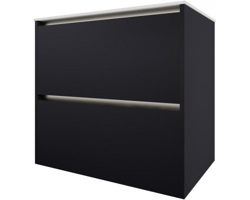 Allen Brau Activity Тумба под раковину 70x46x66,2 см, цвет: антрацит/олива 1.34011.AM