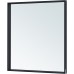 Allen Brau Liberty Зеркало подвесное прямоугольное с подсветкой 80x85 см, цвет: черный 1.330014.BB