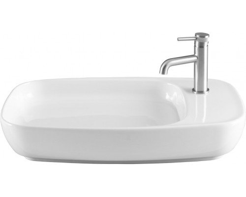 Allen Brau Liberty Раковина чаша 70x42,6x13,5h см с 1 отверстием, цвет: белый  4.32012.20