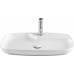 Allen Brau Liberty Раковина чаша 70x43x9h см с 1 отверстием, цвет: белый 4.32011.20