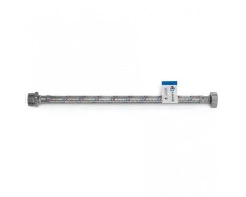 Подводка гибкая д/воды нерж М1/2"-Н1/2" L=2м лат/г AQUALINE 01436 Подводка гибкая д/воды нерж М1/2"-Н1/2" L=2м лат/г AQUALINE 01436