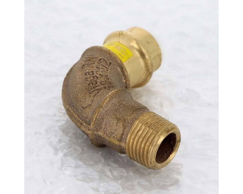 Угол пресс-Н бронза Profipress G VIEGA 18х1/2"