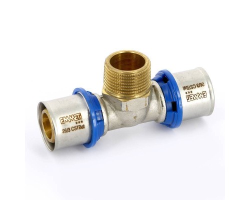 Тройник пресс-Н EMMETI 20х1/2"х20