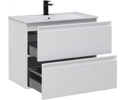 Allen Brau Eclipse Тумба под раковину 80 см, цвет: белый матовый 1.E1002.WM