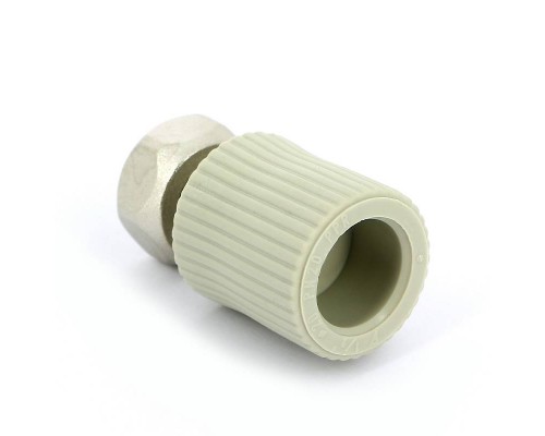 Муфта сварка-В с накидной гайкой FV-PLAST 20х1/2" и вварным латунным патрубком Муфта сварка-В с накидной гайкой FV-PLAST 20х1/2" и вварным латунным патрубком