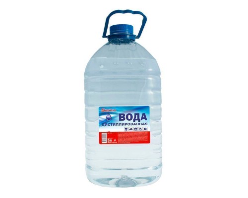 Вода дистиллированная Sibitia 5 л