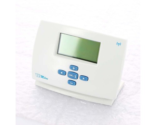 Радиотермостат электронный WATTS Ind MILUX-RF с дисплеем 10А 230В 5-35°С питание от AA P02231