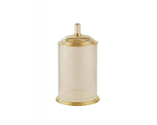 Boheme Murano Мусорное ведро круглое напольное, цвет: gold 10914-W-G Boheme Murano Мусорное ведро круглое напольное, цвет: gold 10914-W-G