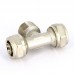 Тройник обжим-Н никелированный UNI-FITT 20х3/4"х20