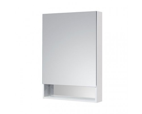 Шкаф зеркал The Gap 60 с подсветкой бел глян Roca ZRU9302885