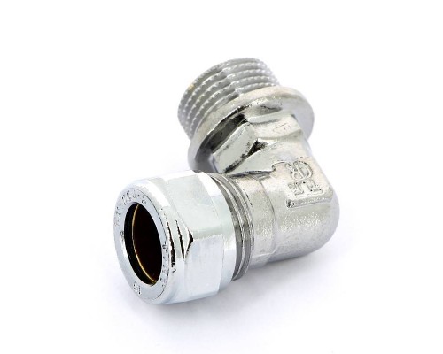 Угол обжим-Н хромированный TIEMME 15х1/2"