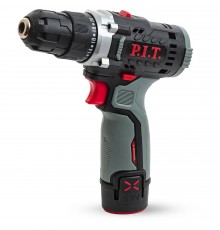 Дрель PIT аккумуляторная PBM12K-10A/2 X-DRIVER (12В,25Нм, патр10 мм, 2ск, 2АКБ 1,5Ач,ЗУ,кейс)