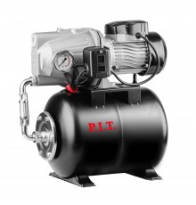 Станция насосная PIT POG750-P (750Вт, напор 45м, бак 24л, произв-ть 46л/мин, чугун)